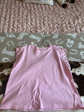 Pink Entro muscle tshirt